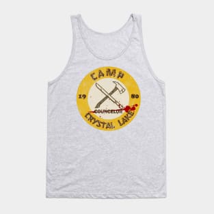 Vintage Camp Crystal Lake Counselor Tank Top